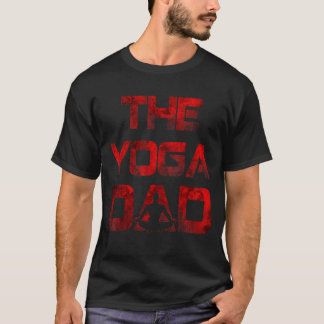 Manar Yoga Pappa Meditation Namaste Fars dag Prese T Shirt