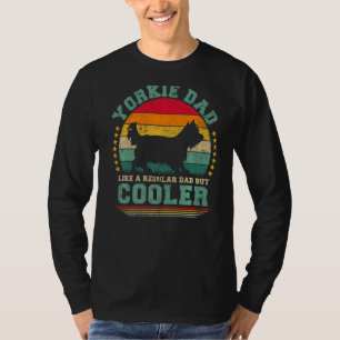 Manar Yorkie Pappa som ett vanligt Pappa men koler T Shirt