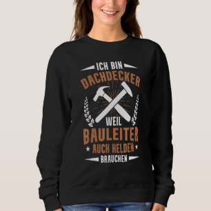 Manar Zimmermann Roofer för Construction Ladder T Shirt