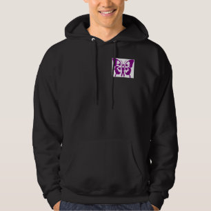 MANAR ZIPPERED HOODED SVETTSKJORTA TRÖJA MED LUVA