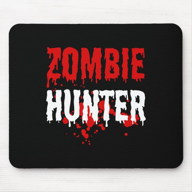Manar Zombie Hunter Scary Halloween Musmatta (Framsidan)