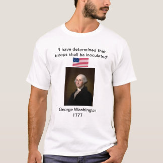 Manarhirt - Washington Vaccination Order 1777 T Shirt