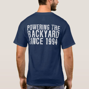 Manarna Blue Rhino"Power of Backyard" (Pådrivande T Shirt