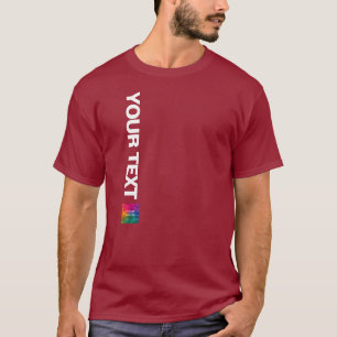 Manarna med bildfotot eller Logotypen Markon Red-m T Shirt