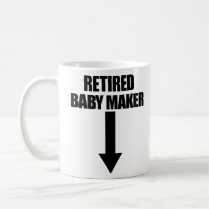 Manarna Vasectomy Gift med Baby Maker Arrow Kaffemugg