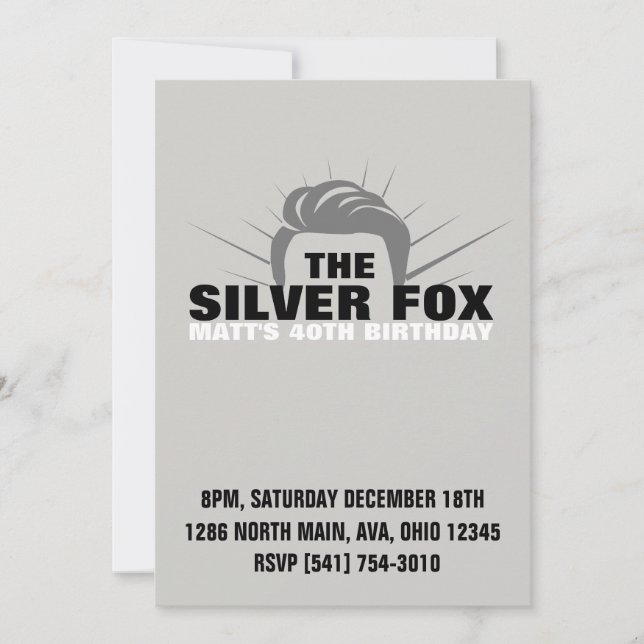 Manarnas födelsedagsinbjudan inbjudningar (Framsida)