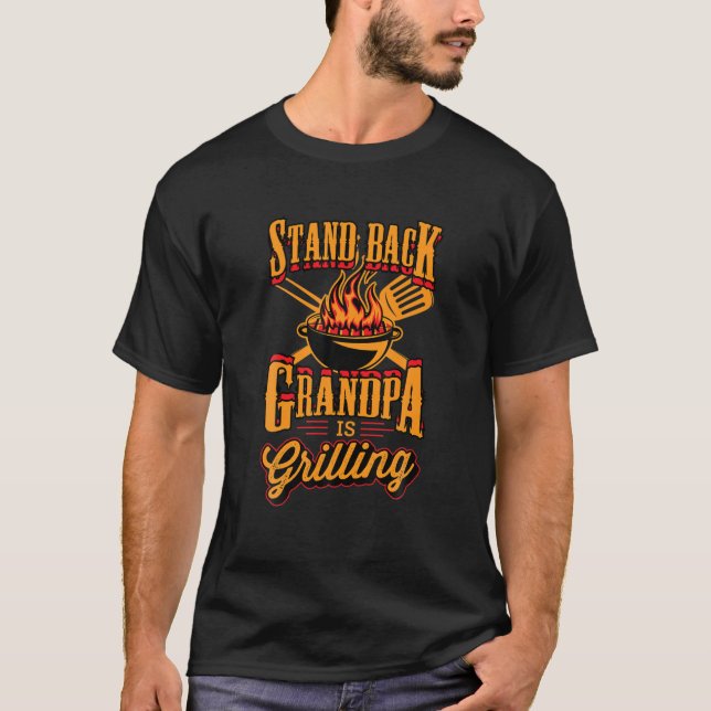 Manarnas ryggstöd Morpa är Grills Grill Master 4 T Shirt (Framsida)