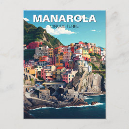Manarola, Cinqua Terra Vykort