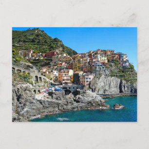 Manarola, Cinque Terre, Italien, Europa - vykort