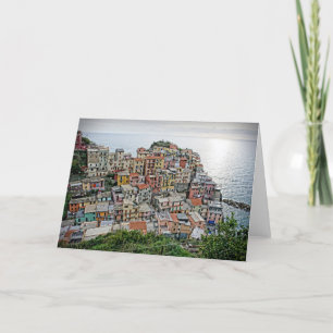 Manarola - Cinque Terre - Italien Greeting Card Kort