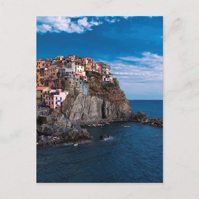 Manarola, cinque terre. Italien Vykort (Framsida)