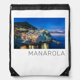 Manarola Cinque Terre La Spezia Italien Panorama Gympapåse