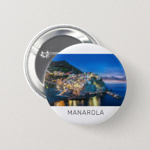 Manarola Cinque Terre La Spezia Italien Panorama Knapp