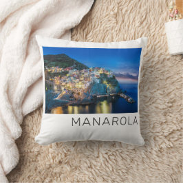 Manarola Cinque Terre La Spezia Italien Panorama Kudde