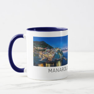 Manarola Cinque Terre La Spezia Italien Panorama Mugg