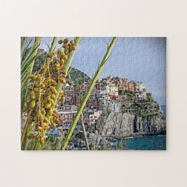 Manarola - Cinque Terre - Olife - 11 x 14 - 252 pc Pussel (Horisontell)