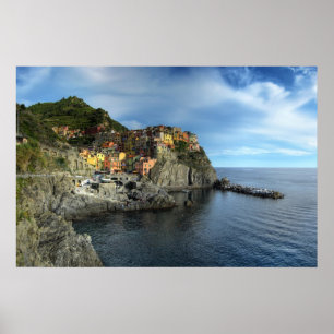 Manarola Italia Poster