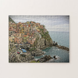 Manarola, Italien - Cinque Terre - 11 x 14 - 252 p Pussel