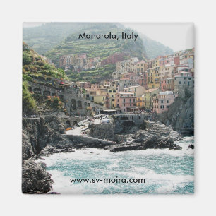 Manarola italien magnet