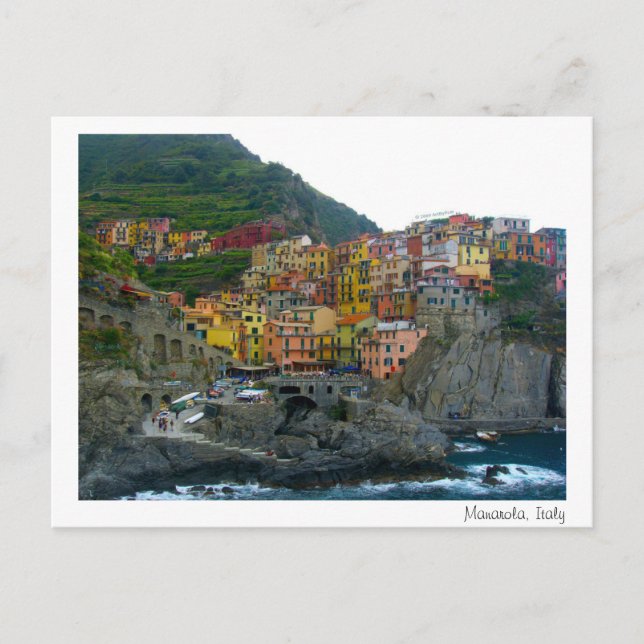 Manarola Postcard Vykort (Framsida)