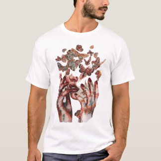 "Manar's Butterfly Transformation Graphic Tee