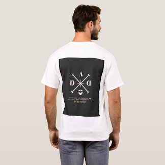 Manar's Round Nacke halv Sleeve T-Shirt - "Pappa s