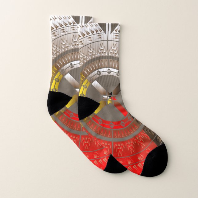 Manar's & Women's Socks (fyra riktningar) Strumpor (Par)
