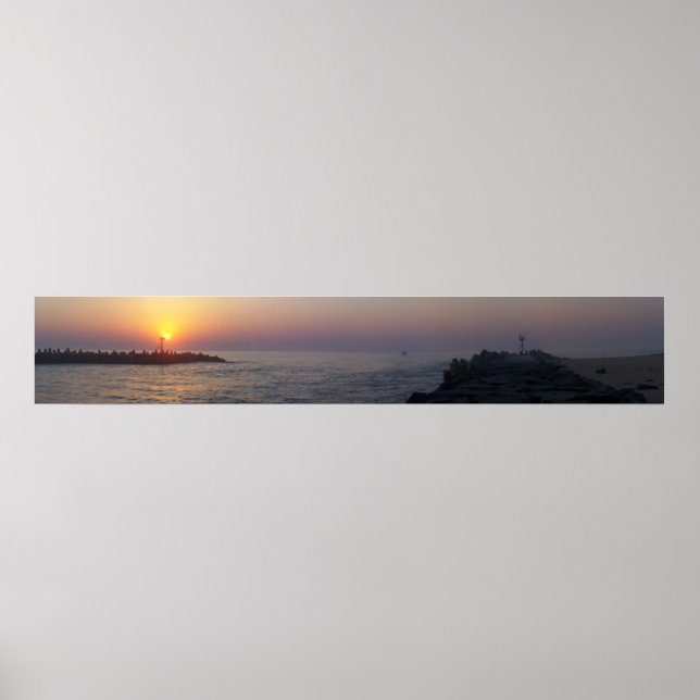 Manasquan Inlet i Dawn Poster (Framsidan)
