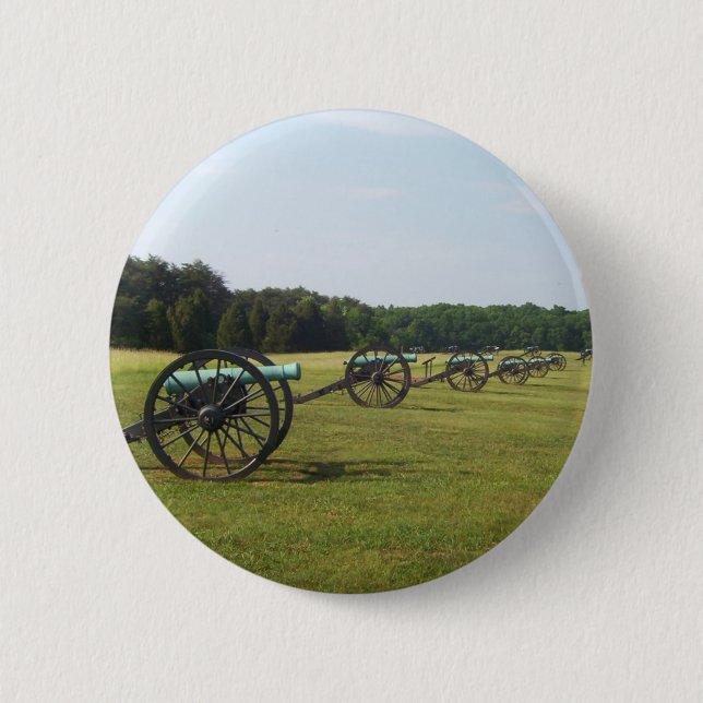 Manassas slagfält - inbördeskrig knapp (Framsida)