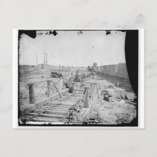 Manassas, Va. Orange och Alexandria Railroad Vykort