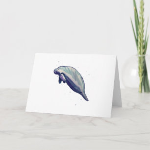 Manatea Painting Art Kort