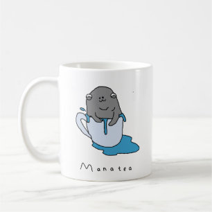 Manatea rolig komisk Teamugg Kaffemugg