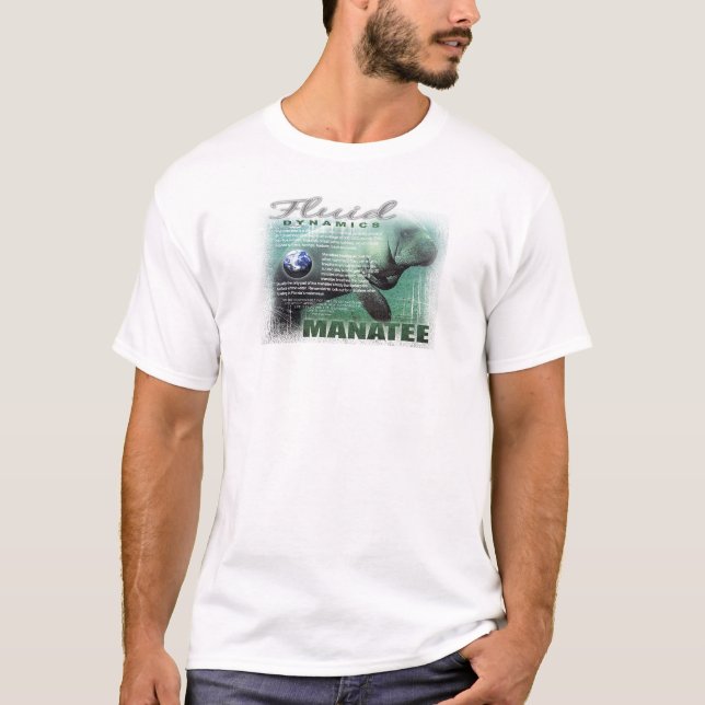 Manatee av Gregory Gallo Tee Shirt (Framsida)