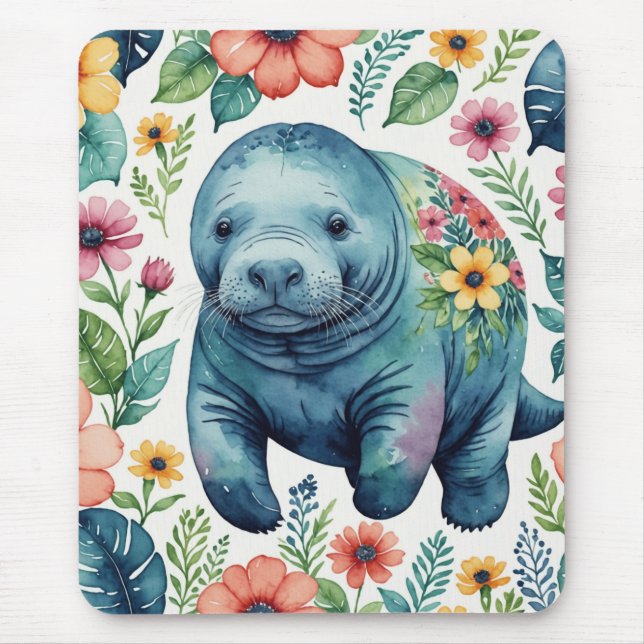 Manatee baby shirt musmatta (Framsidan)
