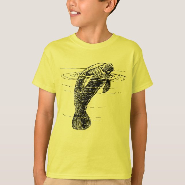 Manatee boys T-Shirt (Framsida)