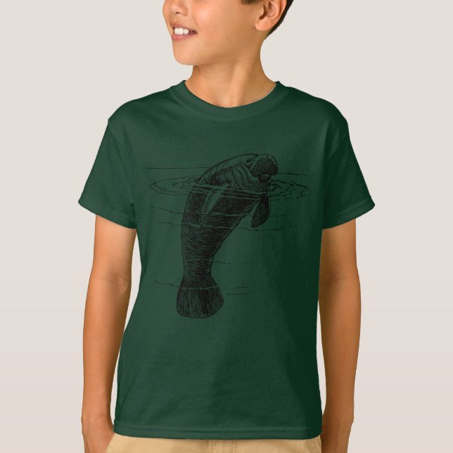 Manatee boys T-Shirt (Framsida)