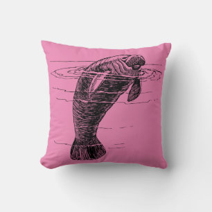 Manatee Dekorativ kudde