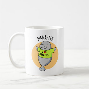 Manatee Funny Animal Pun Kaffemugg