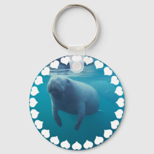 Manatee Keychain Nyckelring