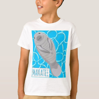 MANATEE kids  T Shirt