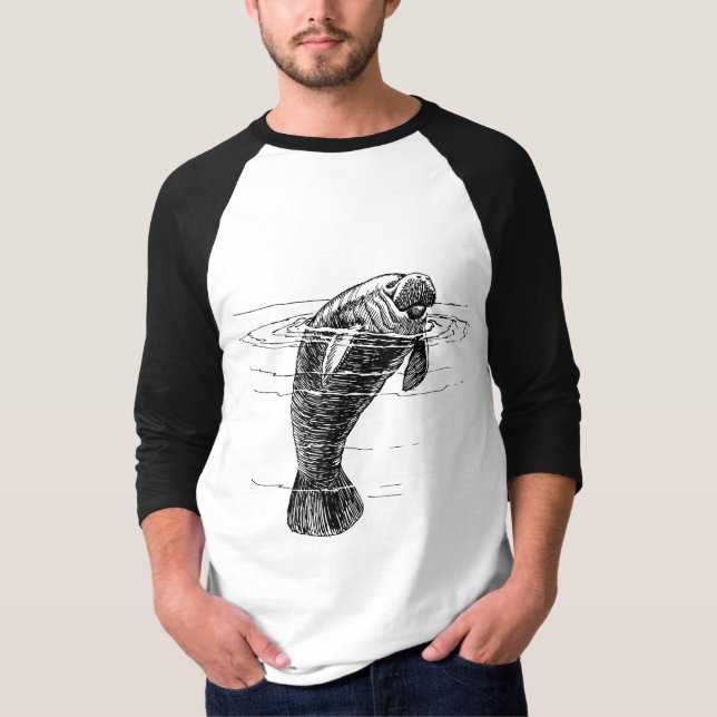 Manatee manar shirt t (Framsida)