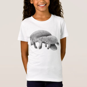 Manatee Mor och Calf T-shirt