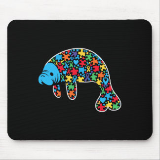 Manatee Puzzle Autism Awareness Autistic Vomens me Musmatta