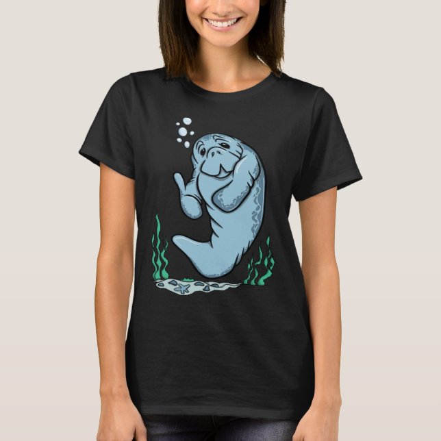 Manatee T Shirt (Framsida)