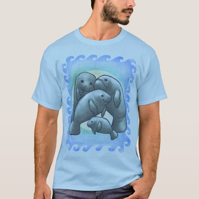 Manatee t-shirt (Framsida)