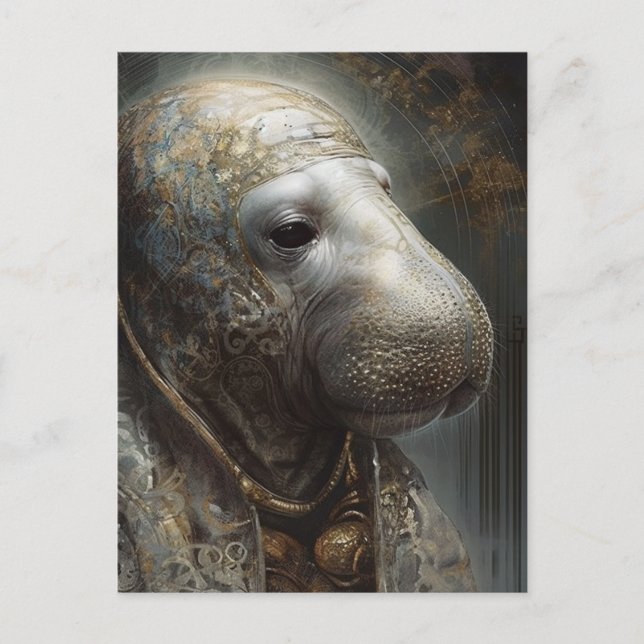 Manatee Vykort (Framsida)