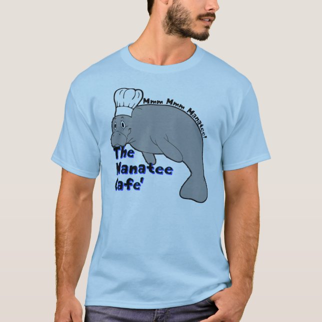 ManateeCafe T Shirt (Framsida)