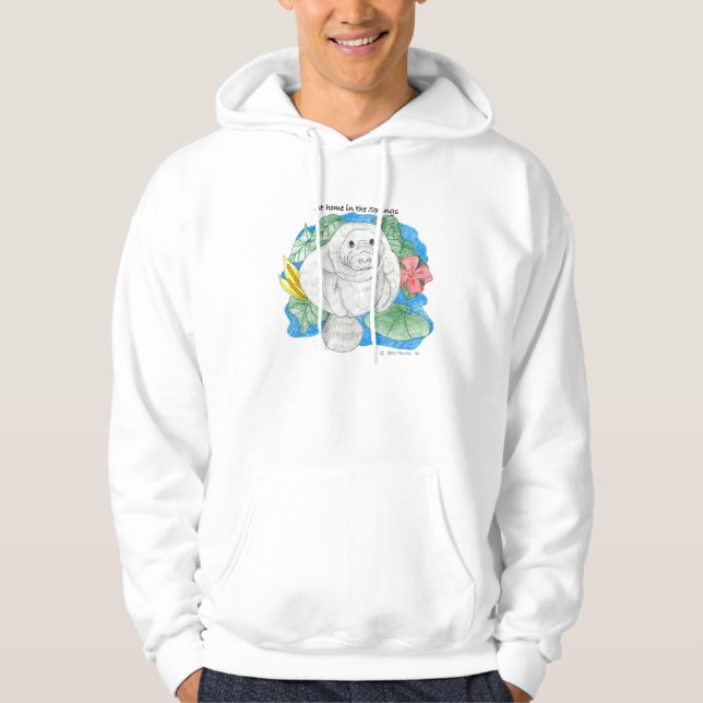 ManateeHoodie Tröja Med Luva (Framsida)
