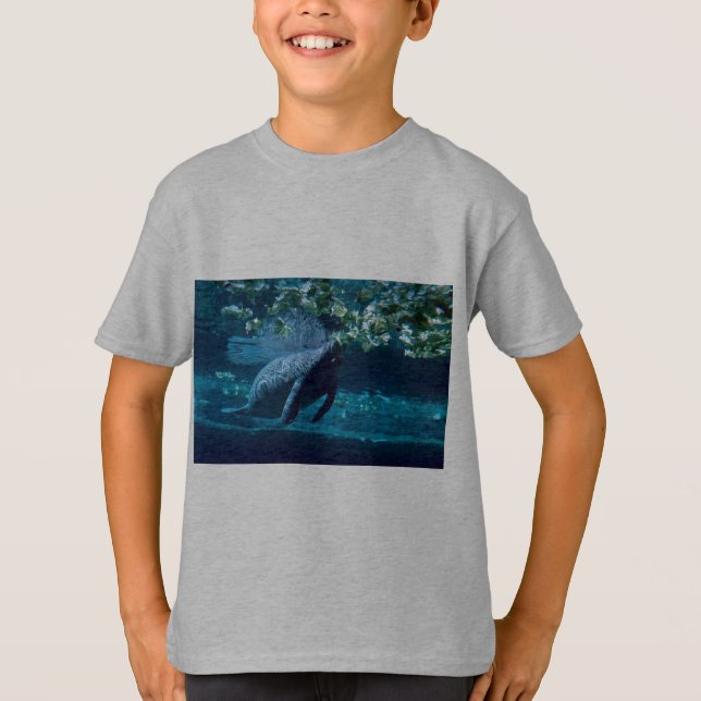 Manateen Lowry parkerar zooen, Tampa Bay, Florida, T Shirt (Framsida)