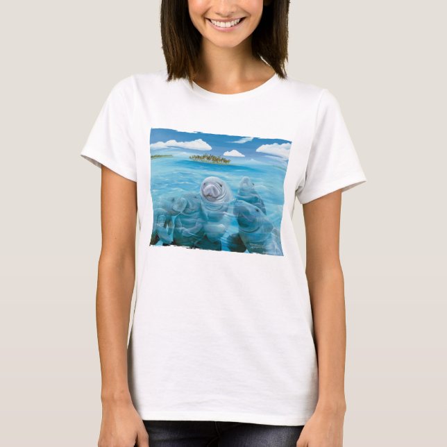 Manateeparty T Shirt (Framsida)